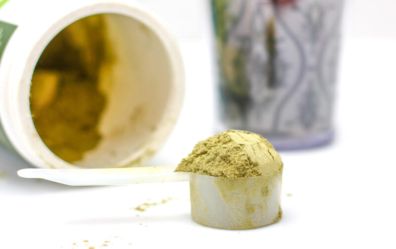 green-protein-powder